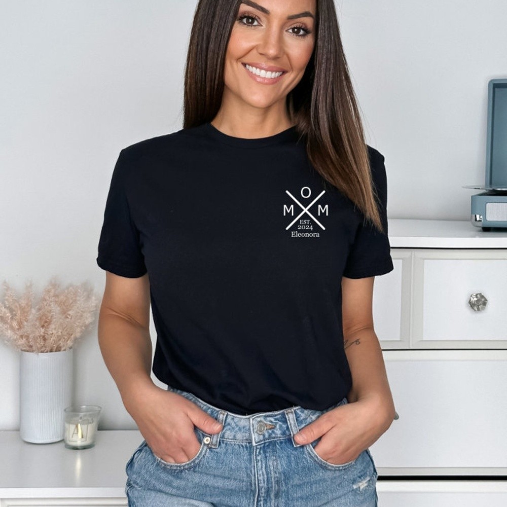 Personalized Mama Sweatshirt with Kids Name Birth Year Shirt Mama's Heartbeat Hoodie Mothers Day Gifts