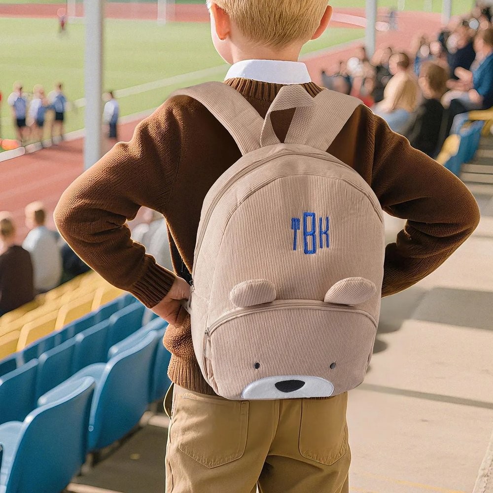 Personalized Kid Backpack Bag with Embroidered Name Toddler Cute Trip Backpack Back to School Gift