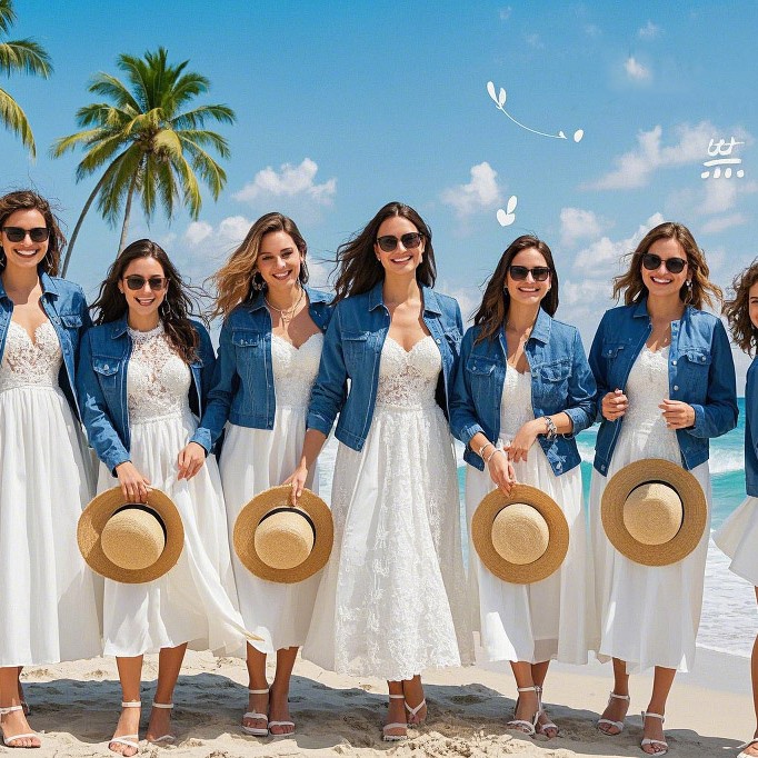 Personalized Wedding Bridal Party Jean Jacket with Name Bridesmaid Jacket