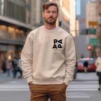 Personalized Papa Sweatshirt With Birth Year Expecting Dad Announcement Hoodie Cool Dad Sweatshirt Father's Day Gift