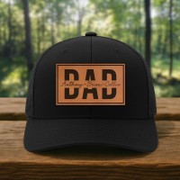 Personalized Dad Patch Hat New Dad Trucker Hat with Kids Names Grandpa Announcement Gift Fathers Day Gift