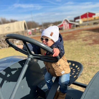 Personalized Initials Newborn Beanie Baby Toddler Winter Hat