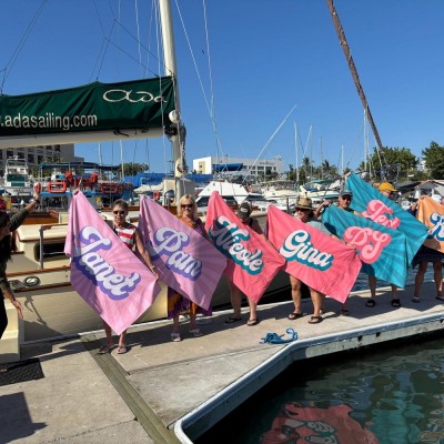 Personalized Name Family Beach Towel Summer Essentials Bath Towel Outside Vocation Gift