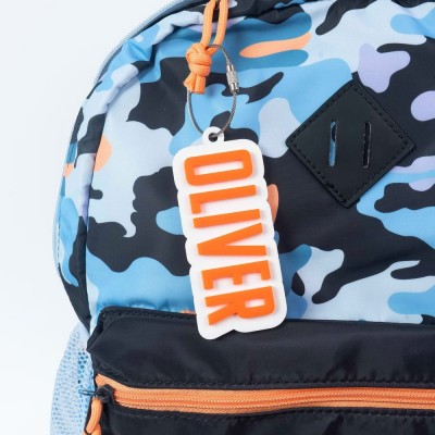 Personalized Name Tag for Backpack Acrylic Name Keychain Bag Tag Back to School Essential
